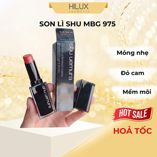 Son SHU UEMURA màu cam Đất rouge matte  M BG 975 rumble cinnamon