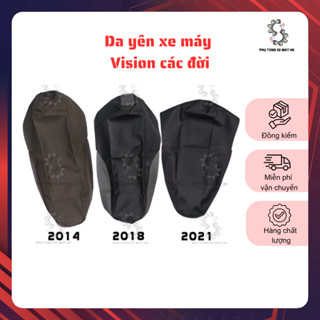  Da yên áo yên bọc xe máy Vision 2014  2018  2021 da yên xe máy đẹp dày Dặn chuẩn From 