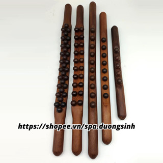 Gậy Đánh Mỡ Đả Thông Kinh Lạc, Gậy Gỗ Sồi Thơm Giảm Béo Bụng Spa Dưỡng Sinh