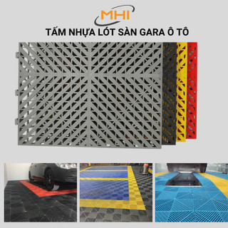 Tấm lót sàn chịu lực Sienna dành cho gara ô tô, tiệm rửa xe máy