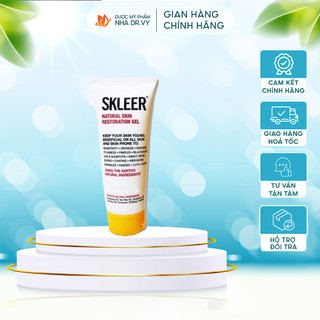 Gel dưỡng ẩm phục hồi và làm dịu da Skleer Natural skin Restoration Gel