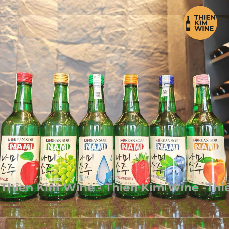 Rượu Soju Hàn Quốc Nami 360ml