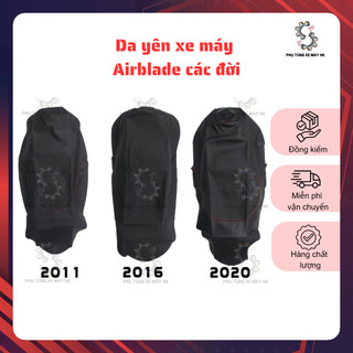 Áo yên, da yên xe Airblade 2011/ 2014/ 2016/ 2020, da yên xe máy chuẩn Form dày dặn