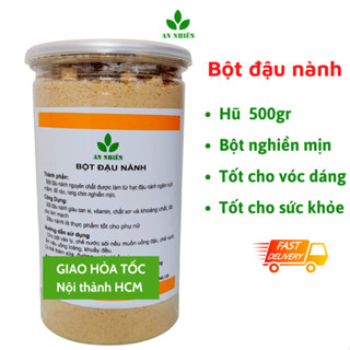Bột đậu nành ủ mầm rang chín nghiền mịn An Nhiên 500gr