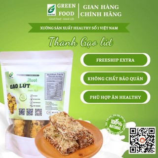 Thanh Gạo Lứt Rong Biển thương hiệu Greenfood ăn kiêng, Eatclean Healthy giảm cân