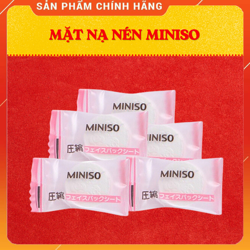 Mặt Nạ Viên Giấy - Mặt Nạ Nén Miniso