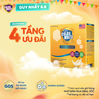 Siro Colosmulti Yến Sào tăng cường sức đề kháng, bổ sung dưỡng chất, giúp ăn ngon phát triển tốt