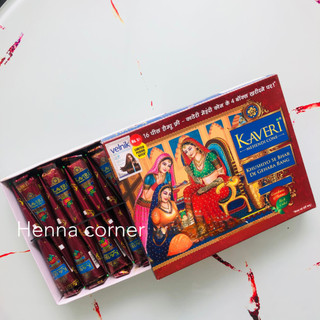 Hộp full box 12 tuýp Kaveri henna xuất xứ Ấn độ