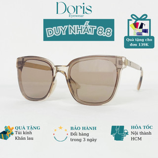 Mắt kính râm gentle monster vuông chống tia uv nhiều màu doriseyewear