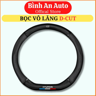 Bọc Vô Lăng D Cut Cho Ford Territory Kia Seltos Carens Suzuki XL7 MG ZS HS Hyundai Elantra