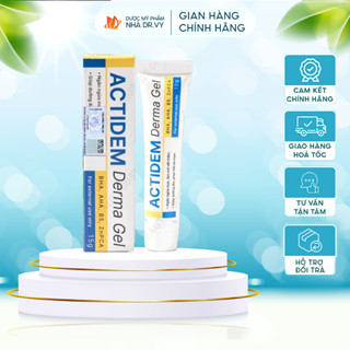 Actidem Derma Gel 18gr Gel Giảm Mụn, Dưỡng Ẩm Da Giúp Phục Hồi Làn Da Mụn Mang Lại Làn Da Mịn Màng Căng Bóng