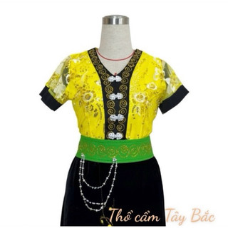 Bộ áo cóm dân tộc Thái hàng cao cấp