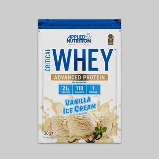 Bột whey sample Applied Nutrition Critical Whey gói dùng 1 lần, tăng cơ, giảm mỡ