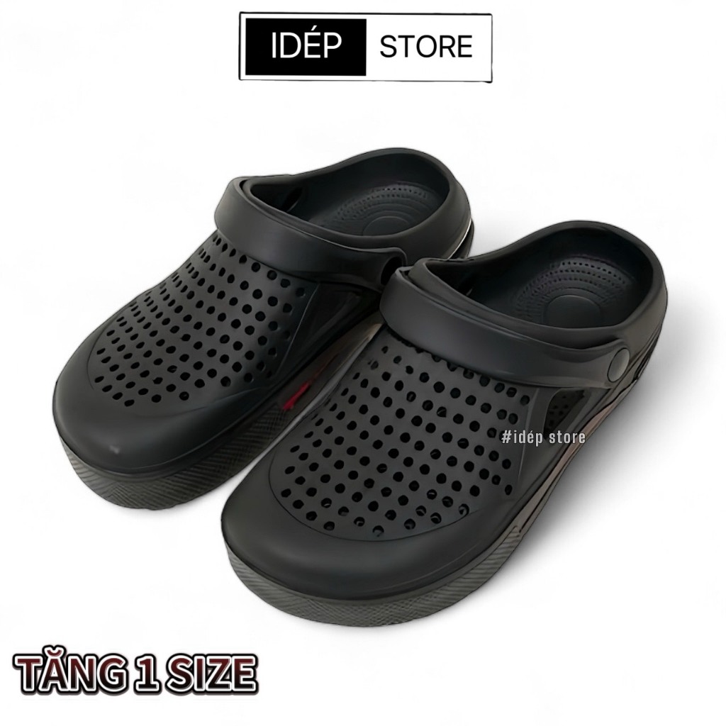 Dép Sục Cross Clog Nam Nữ Lỗ Tổ Ong 𝐢𝐃É𝐏 𝐒𝐋𝟎𝟏𝟕 Đúc EVA Siêu Nhẹ Chống Nước Thoáng Khí Đi Mưa Đi Biển