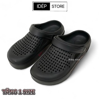 Dép Sục Cross Clog Nam Nữ Lỗ Tổ Ong 𝐢𝐃É𝐏 𝐒𝐋𝟎𝟏𝟕 Đúc EVA Siêu Nhẹ Chống Nước Thoáng Khí Đi Mưa Đi Biển