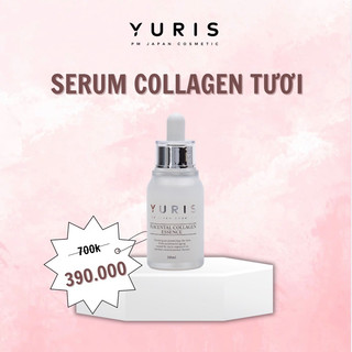 Tinh Chất Collagen Tươi Nhật Bản Yuris 30ml Hỗ Trợ Thúc Đẩy Sản Sinh Collagen Trên Da Giúp Chống Lão Hóa, Dưỡng Trắng Da