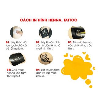 (KHÔNG KÈM MỰC XĂM) KHUÔN XĂM TATTOO CÁ TÍNH