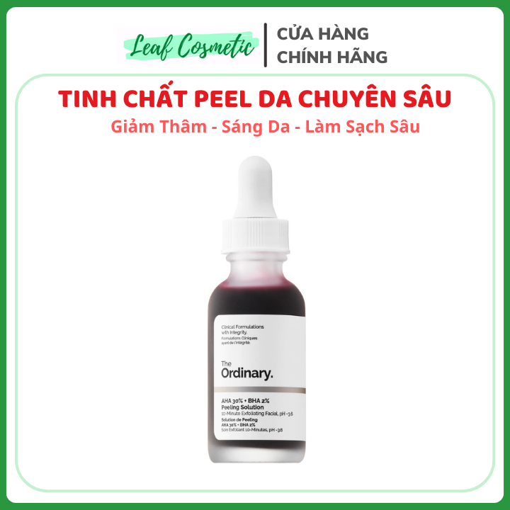 [ Bill hãng ] Thanh tẩy da AHA 30% + BHA 2% Peeling Solution - The Ordinary