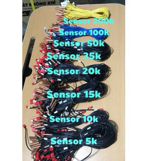 Sensor cảm biến điều hòa máy lạnh đầu đồng 5k,10k,15k,20k,35k,50k,100k,200k