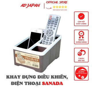 Khay đựng điều khiển điện thoại, đựng kính bút để bàn hình chữ nhật hàng nội địa Nhật Bản  AD49