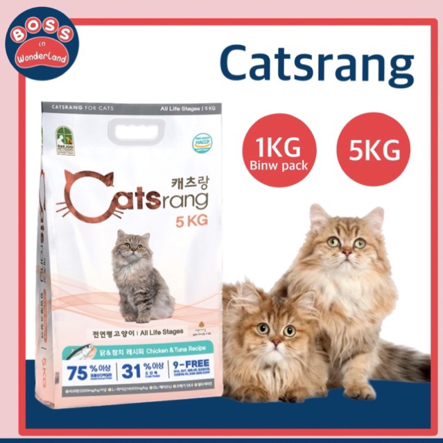 Hạt Catsrang cho mèo - Hạt cho mèo BINW Pack
