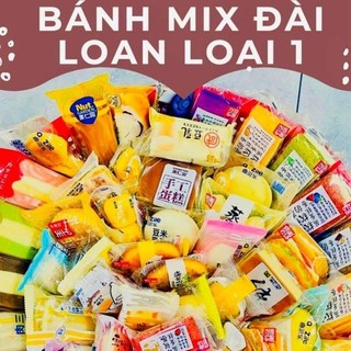 Bánh Đài Loan mix thùng 2kg không trùng vị