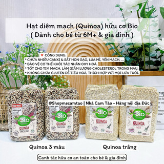 (Date : 10,12/2025) HẠT DIÊM MẠCH HỮU CƠ BIO QUINOA ĐỨC - 500g