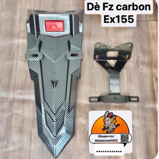 Dè sau Exciter 155 ex155 kiểu FZ carbon