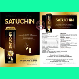 SATUCHIN Hộp 3 Tuýp 30 Viên