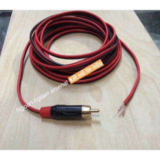 Dây loa máy tính lõi đồng 2 mét, 4 mét loại tốt. lõi 0,5mm. Dây loa