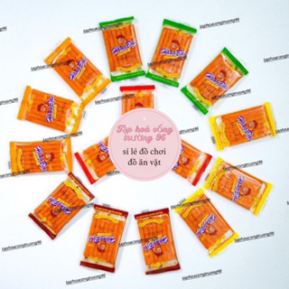 Combo 60 gói Snack Sườn Dê Nướng Hằng Đại, Pò Miếng Hằng Đại Mini, Đồ Ăn Vặt Cổng Trường Tuổi Thơ Siêu Cay Siêu Hot