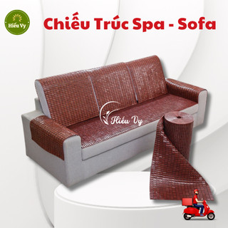 (40-90cm) Chiếu Trúc Không Viền Trải Ghế Sofa, Trải Giường Spa, Lót Ghế Ngồi, Cabin Oto Siêu Mát