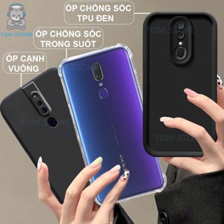 Ốp lưng Oppo F11 / F11 Pro / OPPO K3 chống sốc đen,kem,TPU viền vuông,chống sốc trong suốt silicon