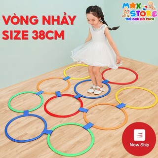 Set Đồ Chơi 10 Vòng Nhảy Tròn 38cm vui nhộn cho bé