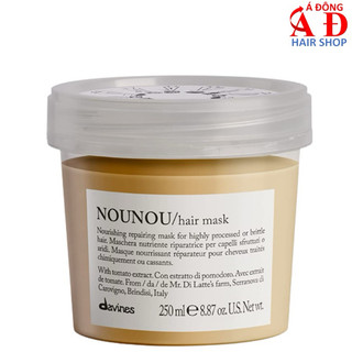 Dầu ủ tóc Davines Nounou Hair Mask phục hồi mềm mượt tóc Italy 250ml