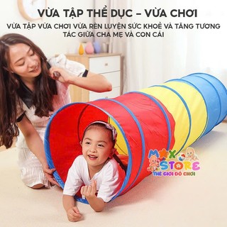 Ống chui vận đông 2 đầu cho bé