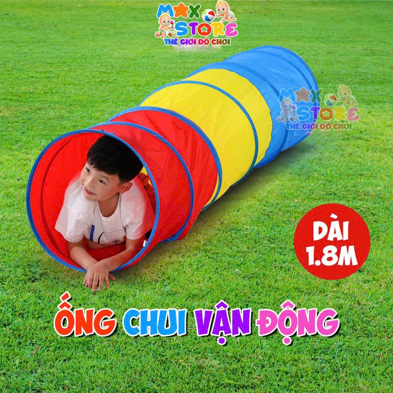 Ống chui vận đông 2 đầu cho bé