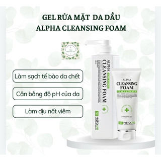Sữa rửa mặt anpha cleansing foam cho da mun 1.2L Histolab