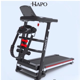 Máy chạy bộ tại nhà A7S, Máy chạy bộ đa năng gấp gọn có màn hình hiển thị chế độ tập luyện bảo hành 2 năm