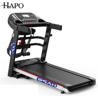 Máy Chạy Bộ Tại Nhà Hapo Gấp Gọn, Máy Chạy Bộ Đa Năng Theo Dõi Sức Khỏe Bảo Hành 2 Năm