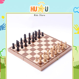 Bàn cờ vua gỗ hộp cờ vua