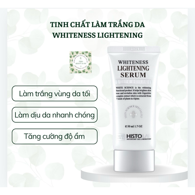 tinh chất serum trắng da 80ml Histolab