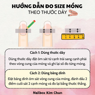 Nailbox thiết kế Hello Kitty tone thạch