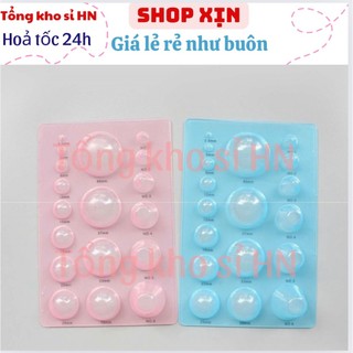 Khay chia đất sét,khuôn tạo hình bán cầu loại nhựa dày đẹp