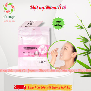 Mặt nạ nilon ủ tê gói 100 miếng | Màng nilon ủ tê