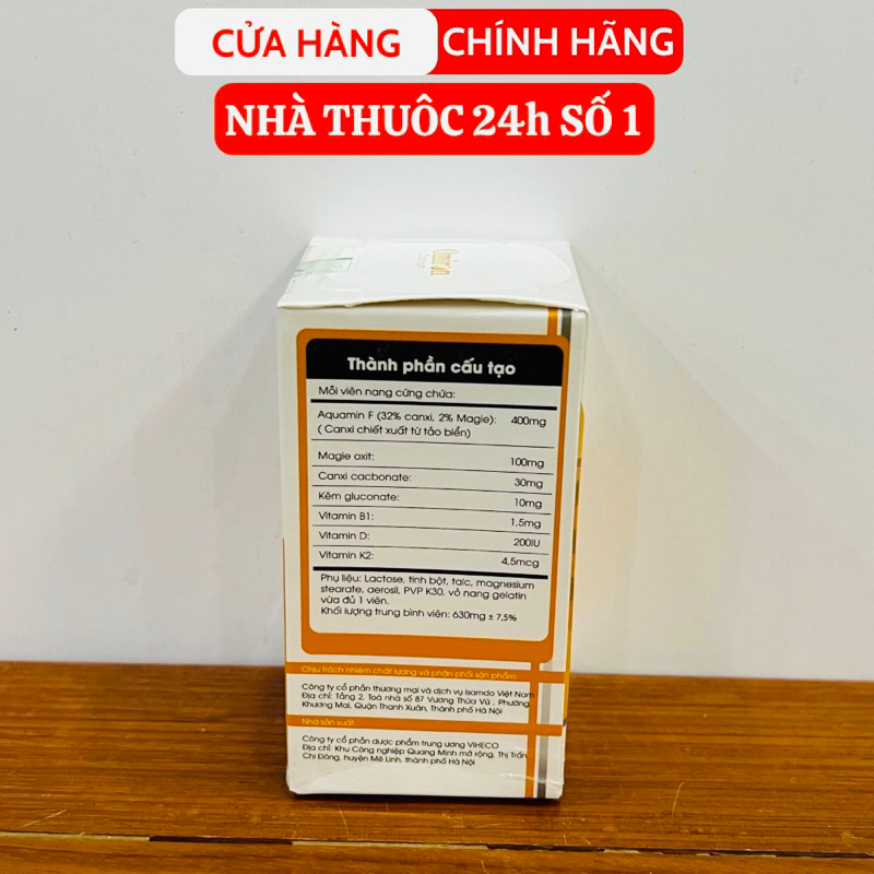 ✅ Omiron Calcium   [CHÍNH HÃNG] ❤️ viên uống tăng chiều cao, bổ sung Canxi và Vitamin D3 hỗ trợ phát triển chiều cao
