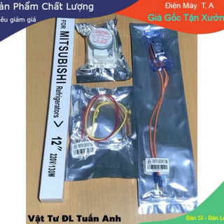 Combo Bộ Xả Đá Tủ Lạnh Loại Sịn ( Dùng Cho Tất Cả Các Hãng Tủ Lạnh Chạy Cơ )