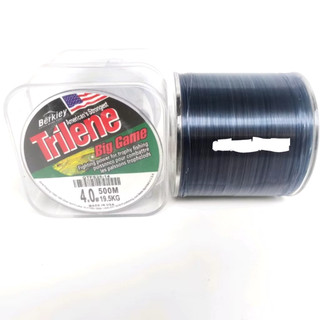 cước câu cá cước mỹ triline 500m xám khói tàng hình