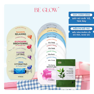 (Bán lẻ) BNBG mặt nạ dưỡng ẩm, sáng da Vita Genic Jelly Mask 30ml - Be Glow