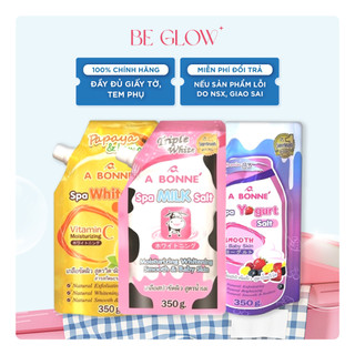 Muối tắm sữa bò tẩy da chết toàn thân A Bonne Spa Milk Salt 350gr (có vòi) – Be Glow Beauty